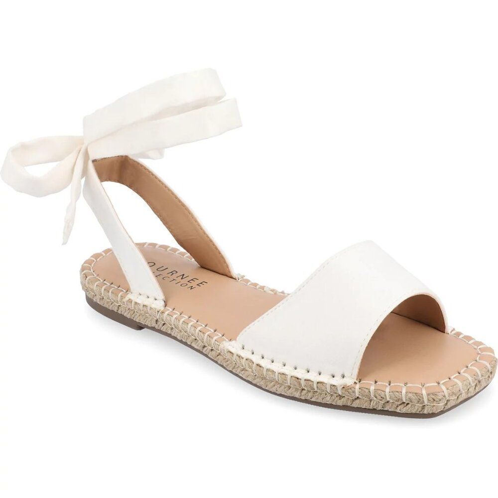 Journee Collection Women's Emelie Wide Width Espadrille Sandals
